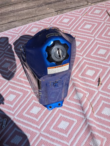 Drz400s petrol tank - petrol, blue