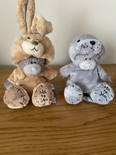 2 Tatty Teddy In Costume: Seal and Rabbit