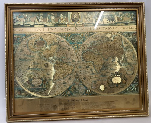 Blaeu wall map nova totius - wall,