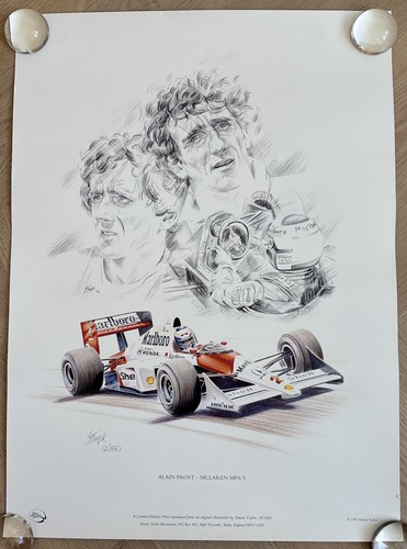 Alain prost mclaren marlboro - alain,