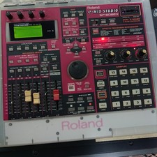 Roland remix machine SP-808EX Easy operation confirmed, LCD screen is dim. as-is