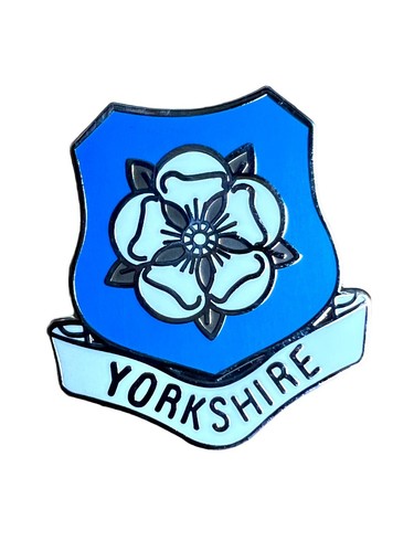 Yorkshire rose shield emblem - shield,