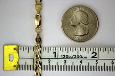 10K Solid Gold Cuban Curb Link