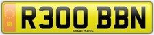 ROBIN NUMBER PLATE ROBINS REG