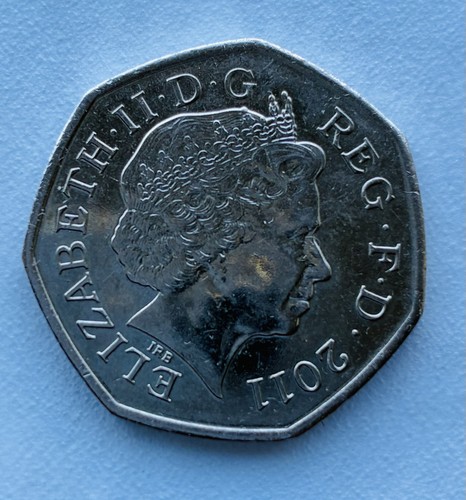 Olympics circulated 50p coins - circulated,