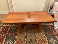 Convertible Coffee And Dining Table In Cherry Wood