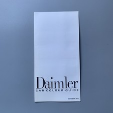 Daimler Range 1972 UK Colour &