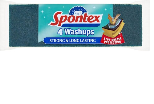 Spontex washups sponge - washups,