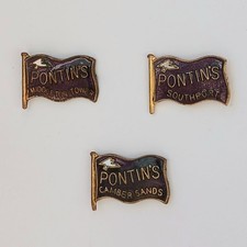 3x Vintage Pontins Holiday