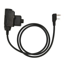 Walkie Talkie Headset Adapter U94 PTT System Military Adapter 2 Pin 3.5mm For
