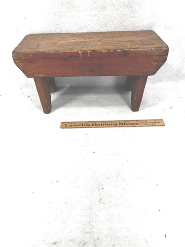 Antique stool cricket - stool, foot