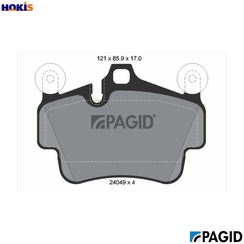 Brake pad set disc - brake,