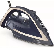 TEFAL 2800W Steam Iron Ultraglide 270ml Anti-Scale Plus Iron FV5874 Blue R