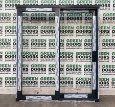 Aluminium grey patio doors - aluminium,