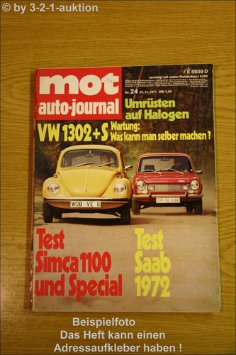 Mot simca 1100 saab 99 - mot,