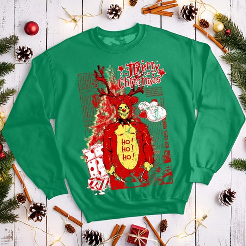 Dirty xmas christmas jumper - xmas,