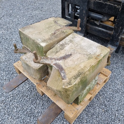 Stone gate post - gate, crooks
