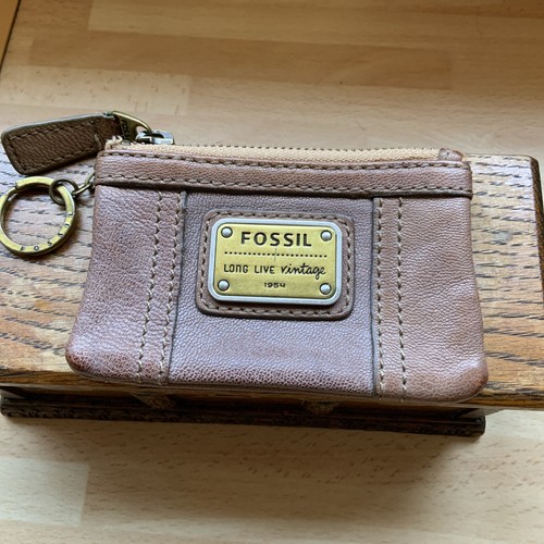 Fossil tan brown genuine - tan,