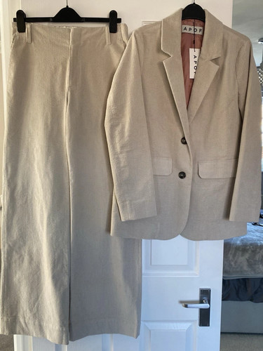 Apof cream corduroy - cream,