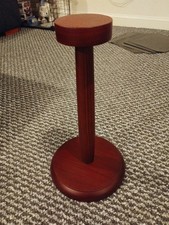 Wood Helmet/Hat Stand