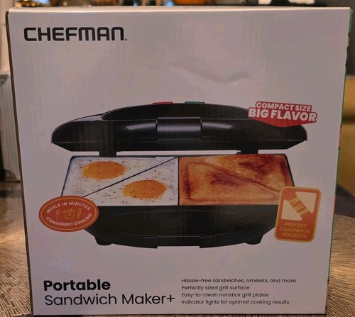 Chefman portable sandwich - chefman,