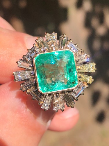 Striking 1950s natural 8ct - 1950s, 4.8ct