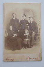 CABINET CARD OF A FAMILY OF