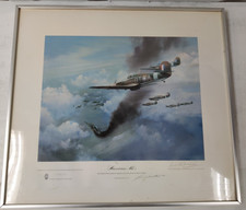 Hurricane Mk.1 Limited Print Signed By Artist Frank Wootton & Wing Commander
