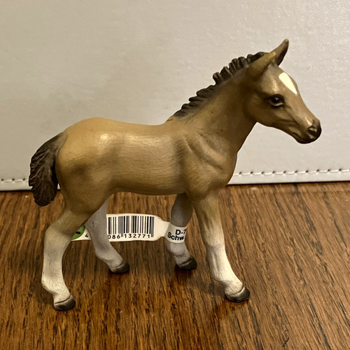Schleich hanoverian foal - hanoverian,