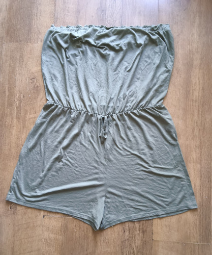 Women khaki strapless - khaki,