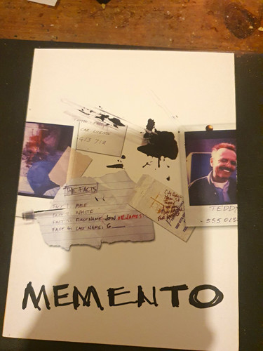 Pathe memento dvd disc - memento,