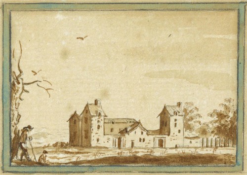 Continental scene miniature - continental,