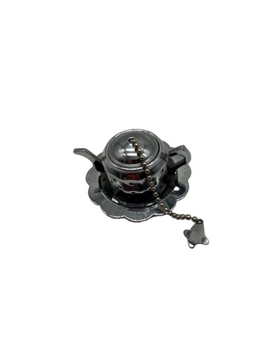 Small metal tea infuser - tea,