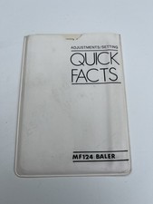Massey Ferguson - 124 Baler -