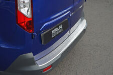 To Fit Ford Transit Connect (2012+): Rear Bumper Protector Scratch Guard Brushed
