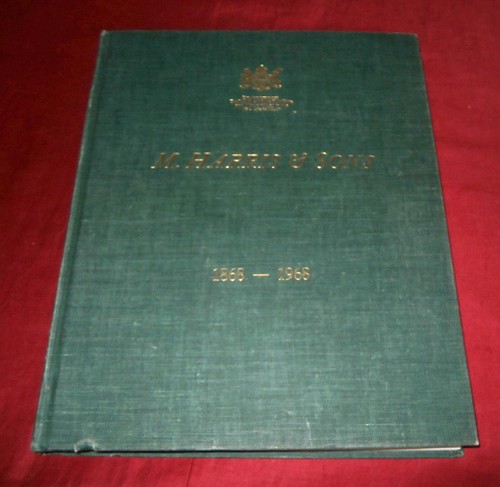 Harris sons 1868 1968 - harris, &