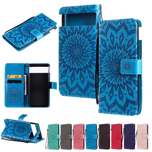Sun flower pattern leather - pattern,