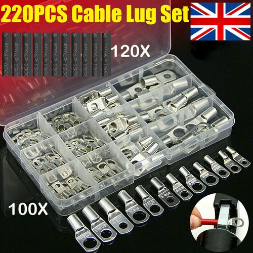 220pcs copper tube terminals - 220pcs,