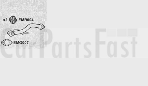 Excl4014 exhaust link pipe - exhaust,