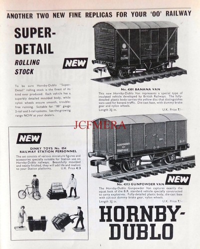 Hornby dublo range - dublo,