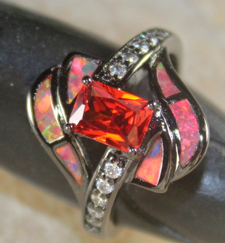 Black silver elegant - silver, orange