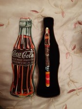 Coca-Cola Coke Pen in Display Tin NEW but ink dried