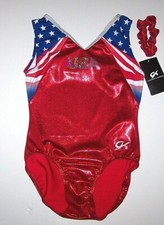 GK Elite US Team USA Leotard