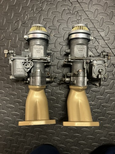 Solex 40h dual carburettor - solex,