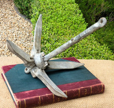 Vintage Anchor galvanised folding SAV Norway