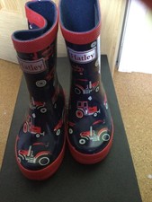 Red wellies hatley for boys 