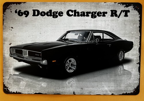 Dodge charger 1969 tin - charger,