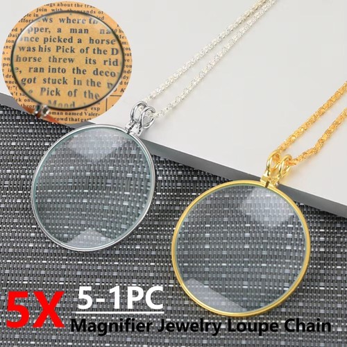 1pc silver gold monocle - silver, 5x