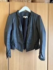 Vintage Kate Moss Topshop 00s leather Victorian steampunk style cropped jacket
