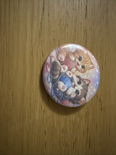Cute kittens pin - cute,